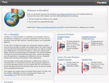 Tablet Screenshot of ehost-services215.com